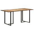 63" Rough Mango Wood Dining Table F301501