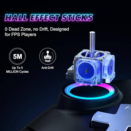 RGB Wireless Controller for Nintendo Switch and PC Y81685