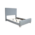 Chenille Upholstered Bed K30115