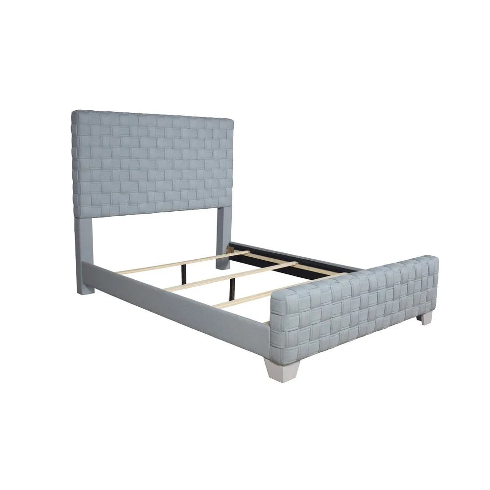Chenille Upholstered Bed K30115