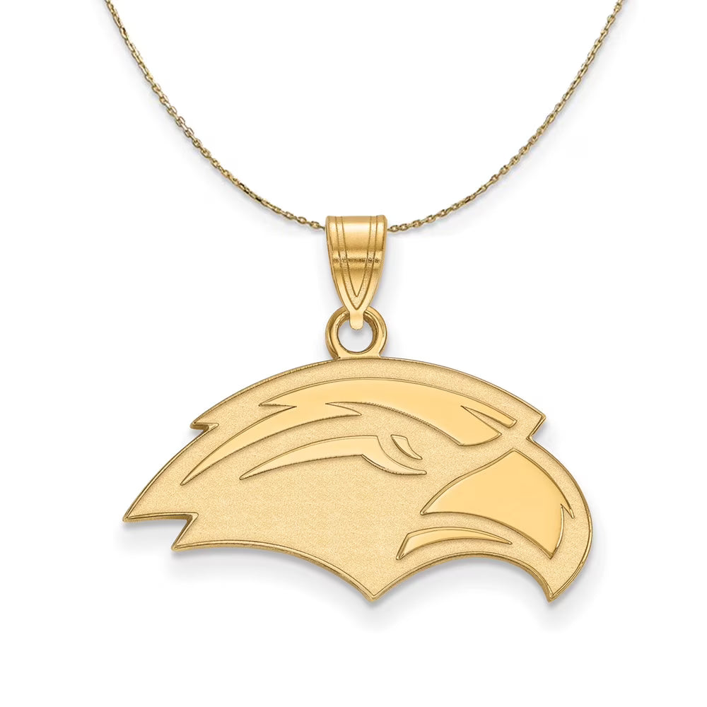 14k Yellow Gold Southern Miss Small Necklace - 20 Inch W22070