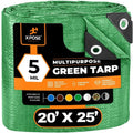Blue 5' x 7' Waterproof Poly Tarp D245