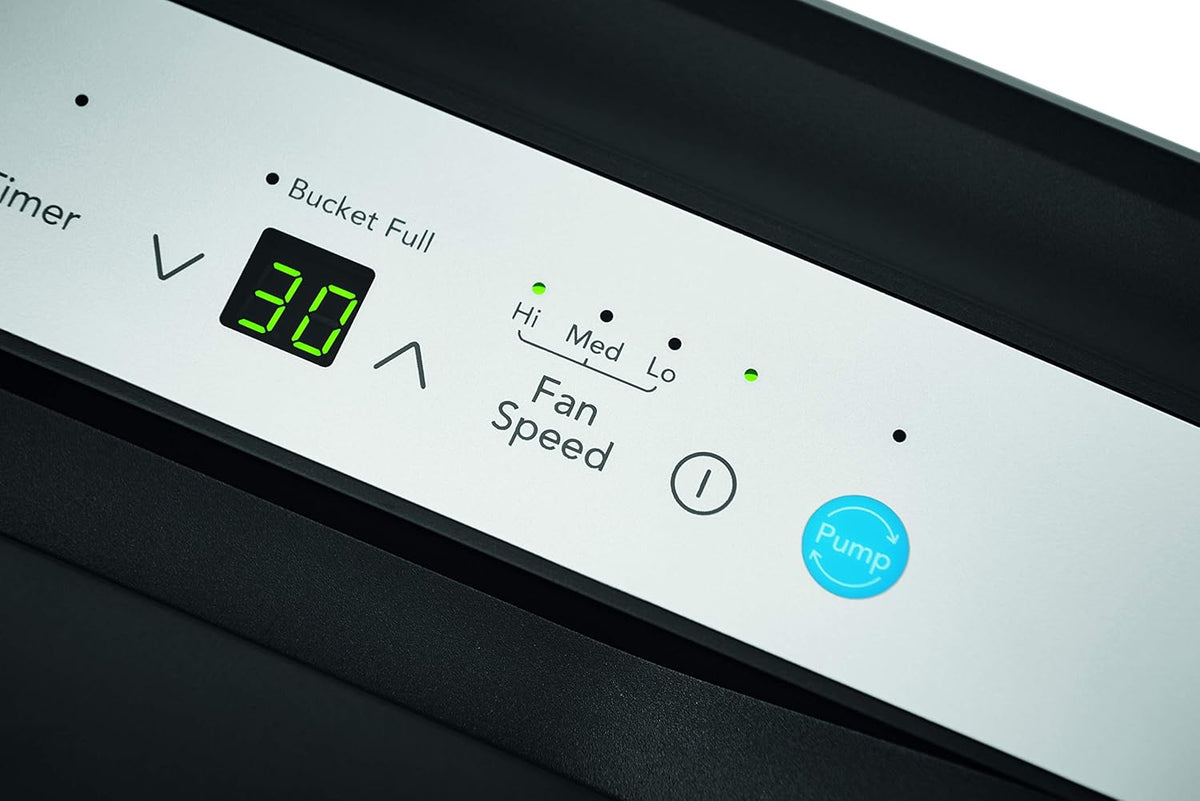 White 50 Pint Dehumidifier with Built In Pump H46201