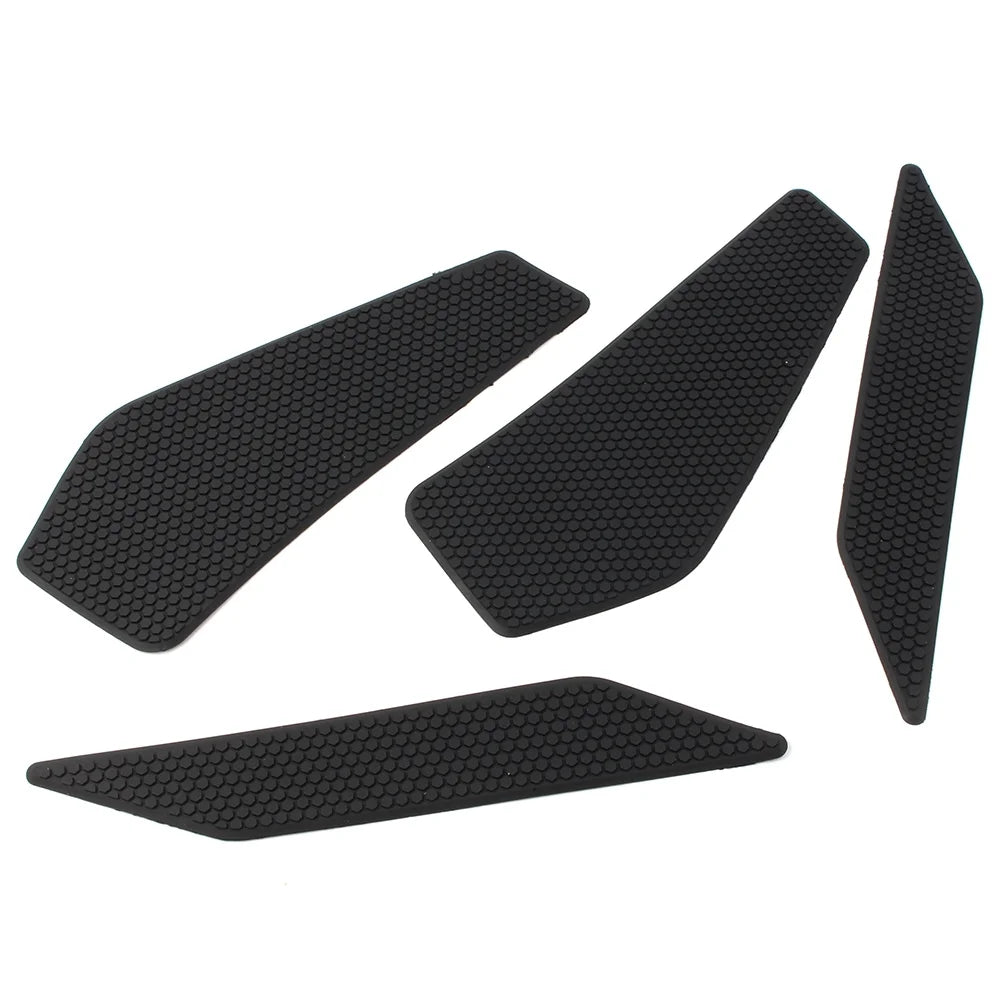 4x Motorbike Side Tank Traction Grips Pads S766