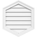 PVC Gable Vent 4/12 Pitch X9160