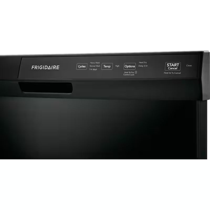 Black 24 In. Built-In Tall Tub Dishwasher with 3-Cycles O9903