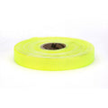 Vinyl Coated Nylon Reinforced Fluorescent Barricade Tape, 3/4x22 x 50 Yd., Glo Lime (Pack of 10) D5482