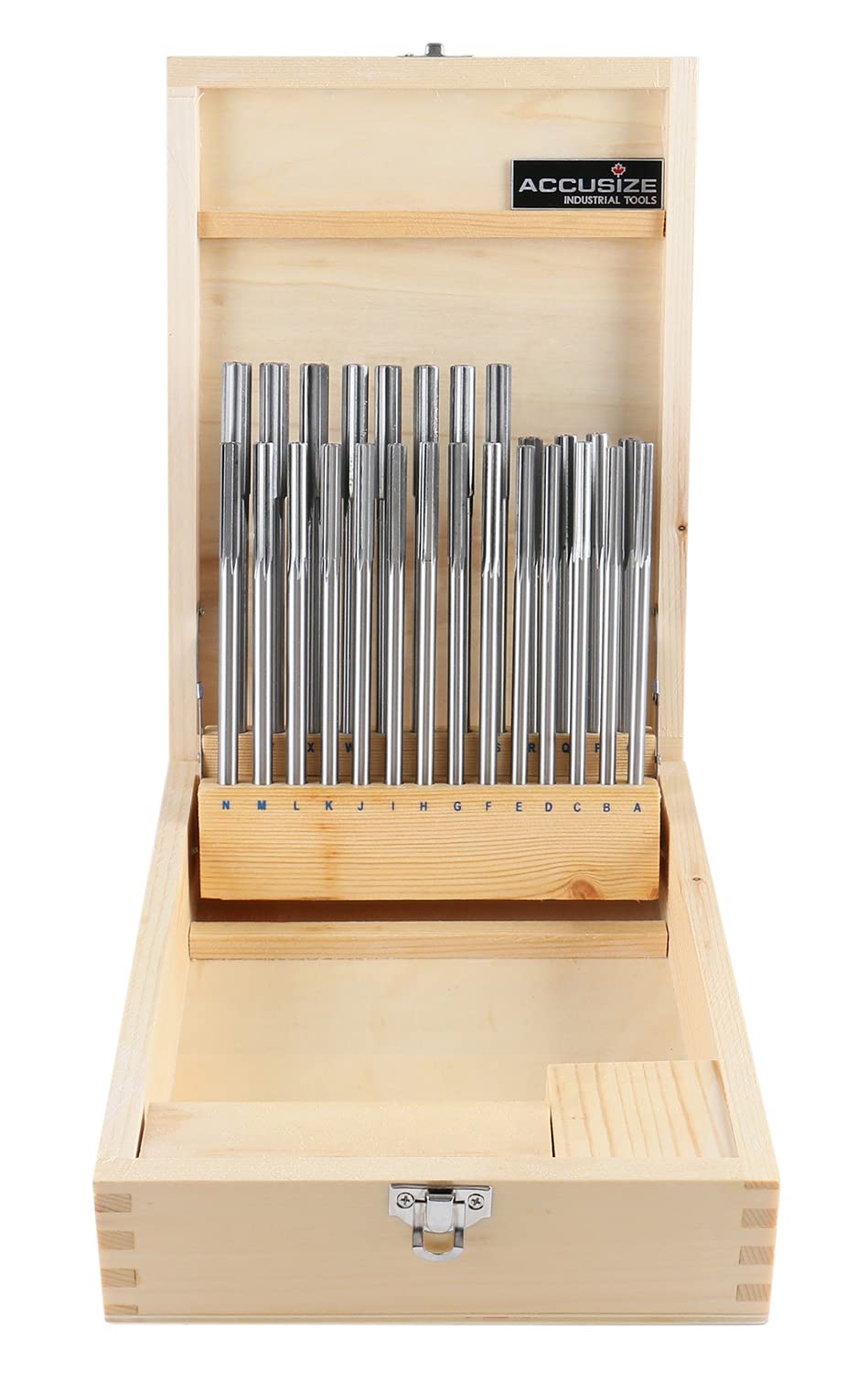 14 Pc H.S.S. Chucking Reamer Set in Fitted Case P588742