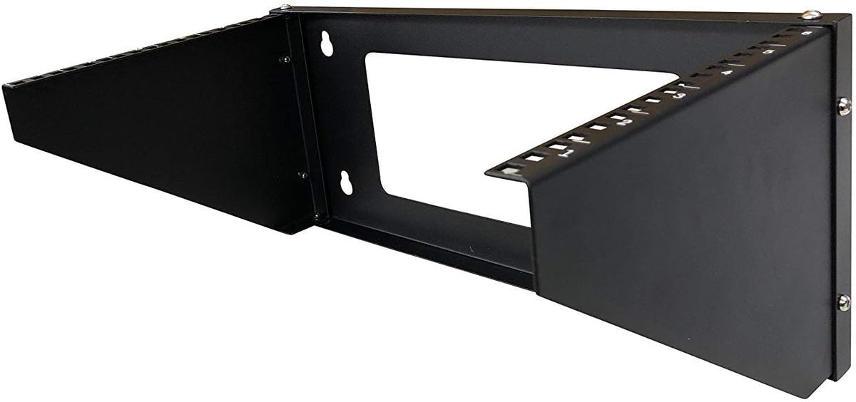 19 Inch Steel Vertical Rack Wall Mountable Server Rack Mount (Black-6U) S628