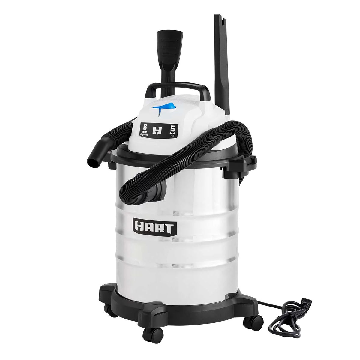6 Gallon 5 Peak HP Stainless Steel Wet/Dry Vacuum V450664
