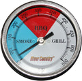 4" Dial BBQ Grill Smoker Thermometer (50 to 550 F) M15792