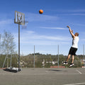 Basketball Hoop Adjustable Height Backboard System L79421