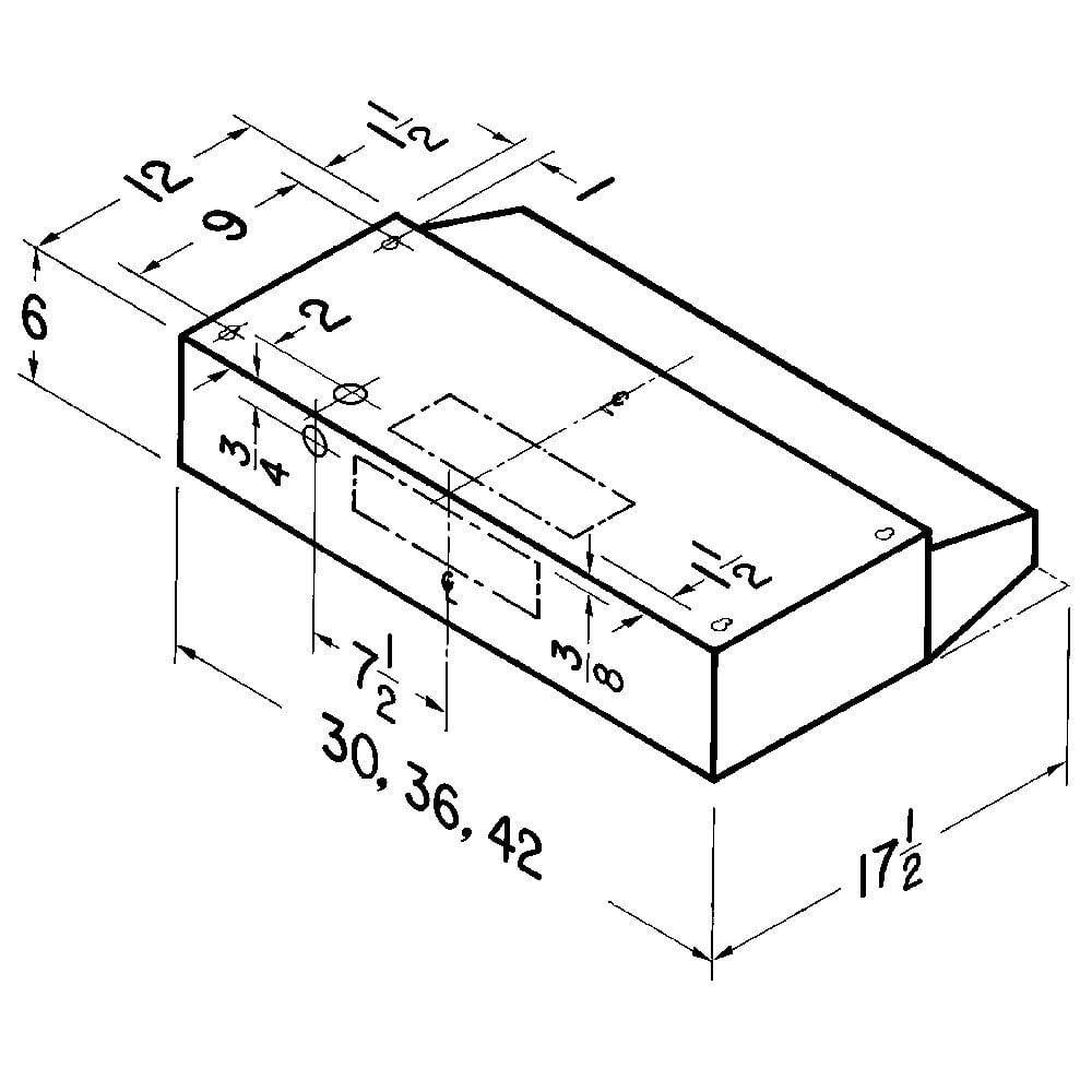 30 Inch Under Cabinet Range Hood U717981
