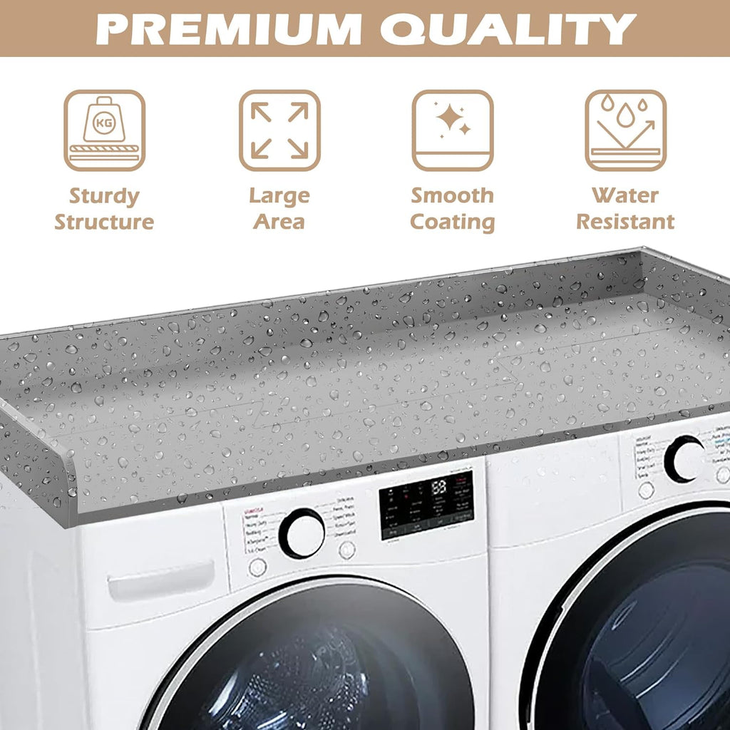 Gray Laundry Countertop Wood H58295