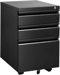 3 Drawer Metal File Cabinet with Lock M5753