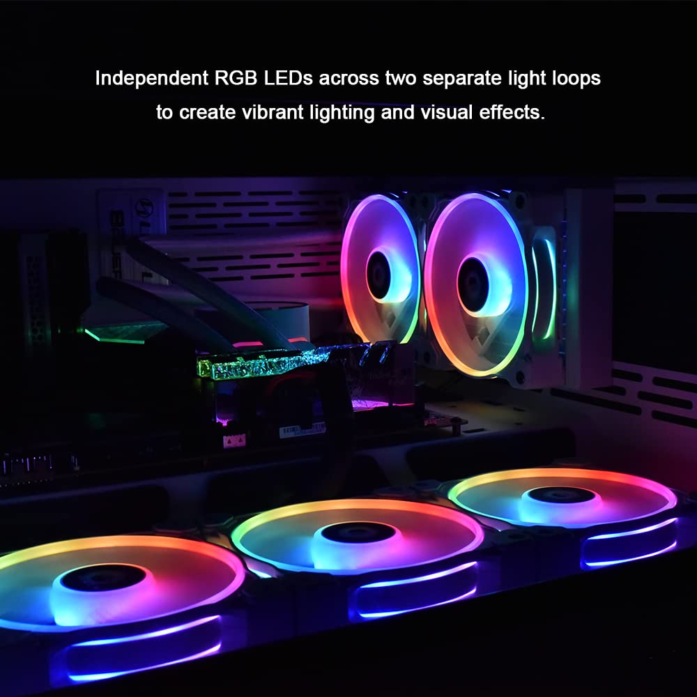 120mm RGB Case Fan 3 Pack X157