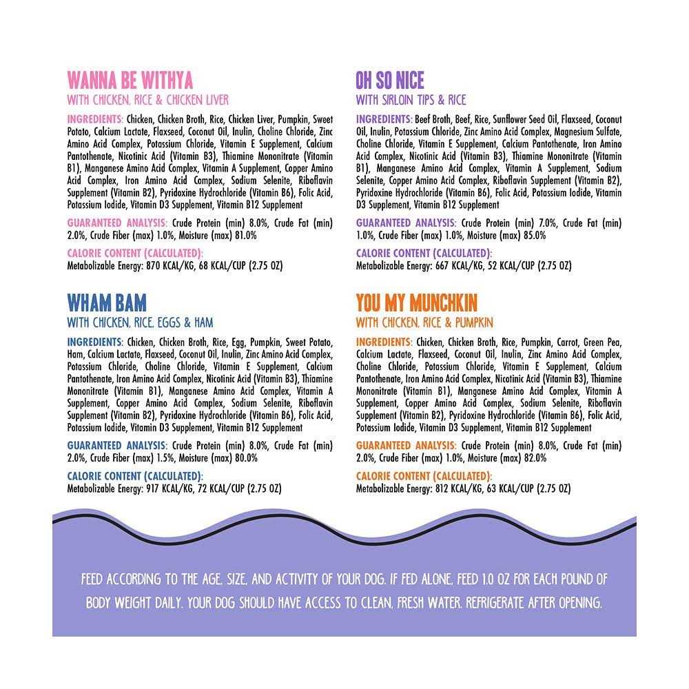 Wet Dog Food Variety Pack S884