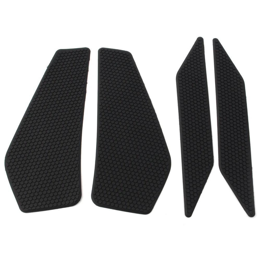 4x Motorbike Side Tank Traction Grips Pads S766