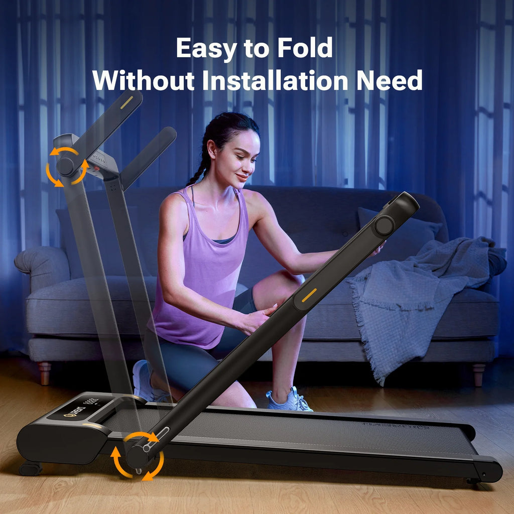 Folding Treadmill with 5% Incline 265lbs Weight Capacity Z548