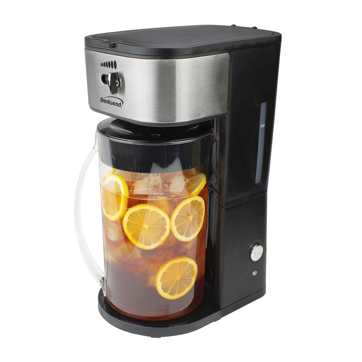 Black Iced Tea and Coffee Maker with 64 Ounce Pitcher E184