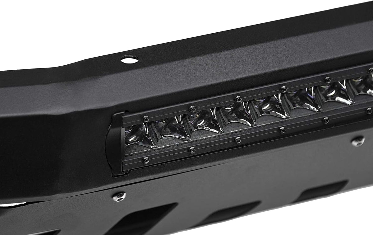 Matte Black Bull Bar with LED D2985