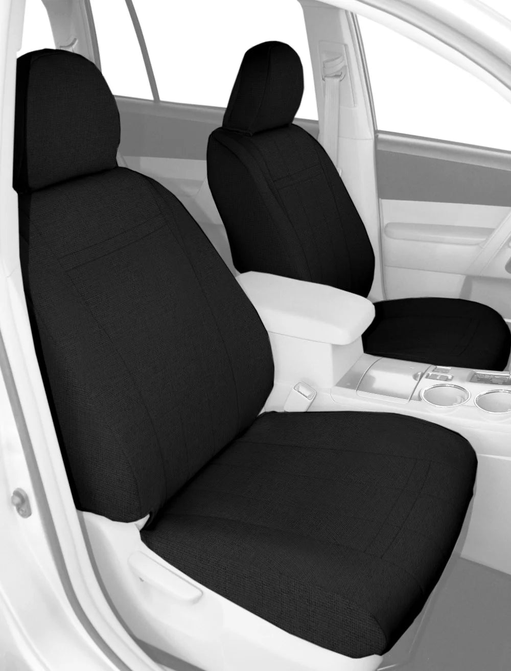 Charcoal Tweed Front Bucket Seat Covers H75526