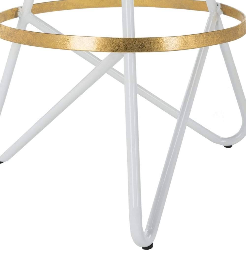 Silver Counter Stool M6268