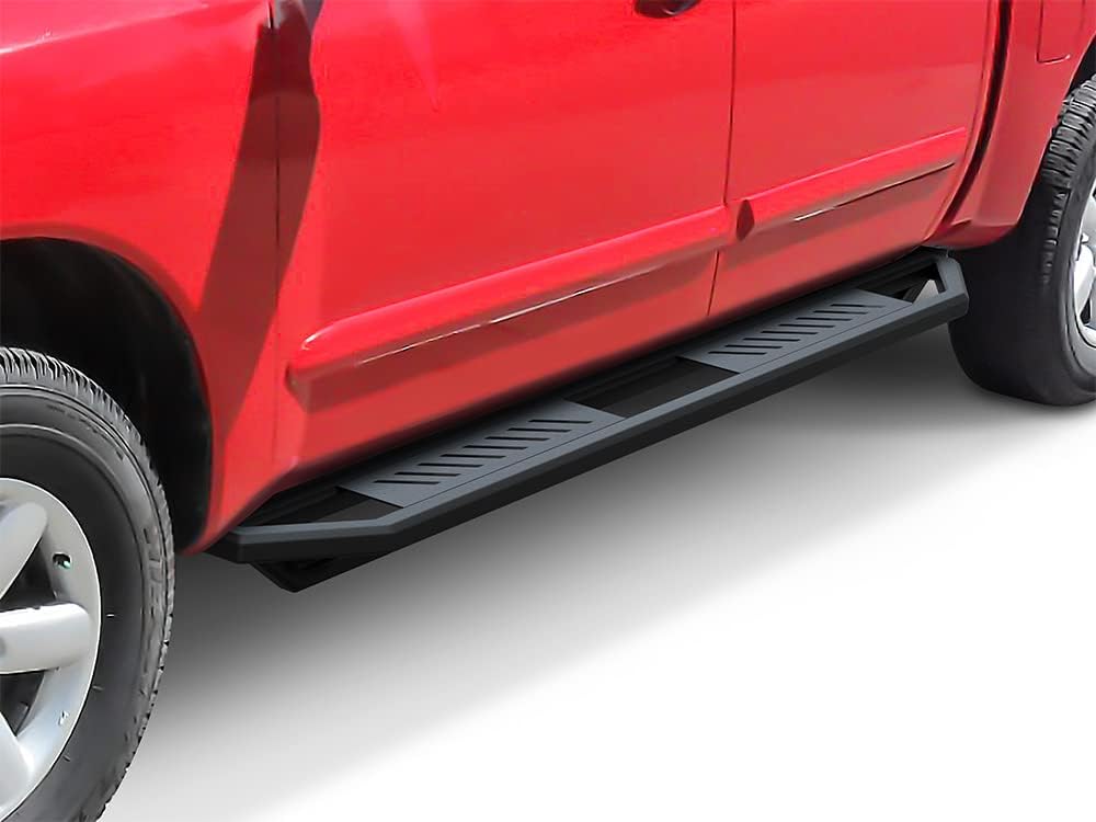 6.5in Aluminum Running Boards for Nissan Titan Crew Cab G387241