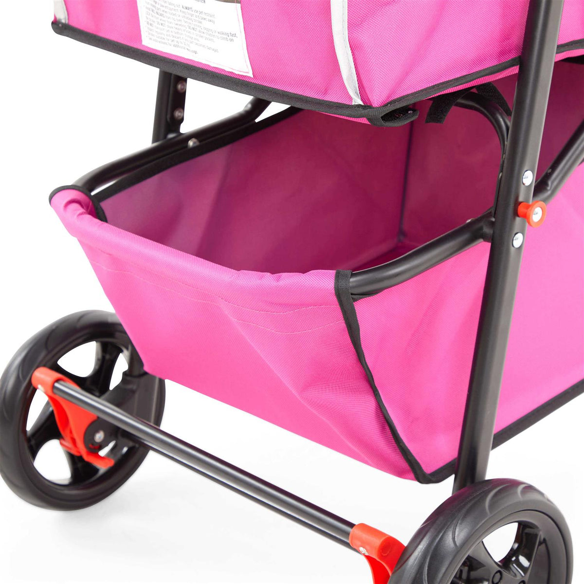 Reflective Gray Pet Stroller F1894