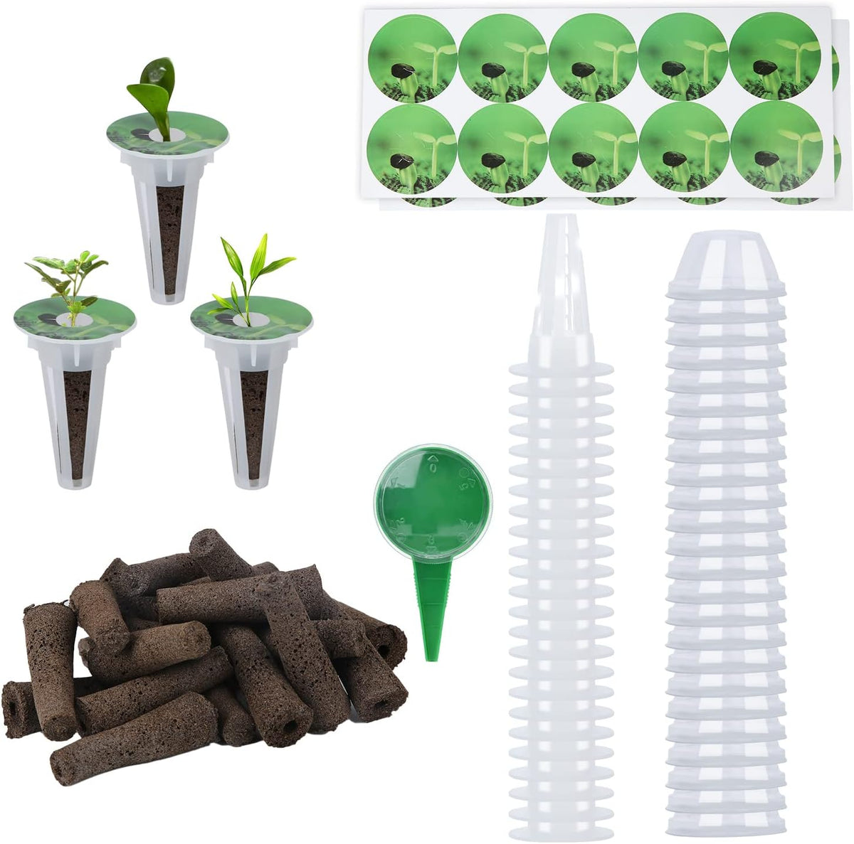 24 Sets Seed Pod Kit for Hydroponic Growing System Y22077