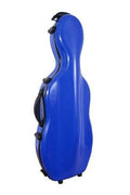 Blue Adjustable Viola Case with Wheels J7837