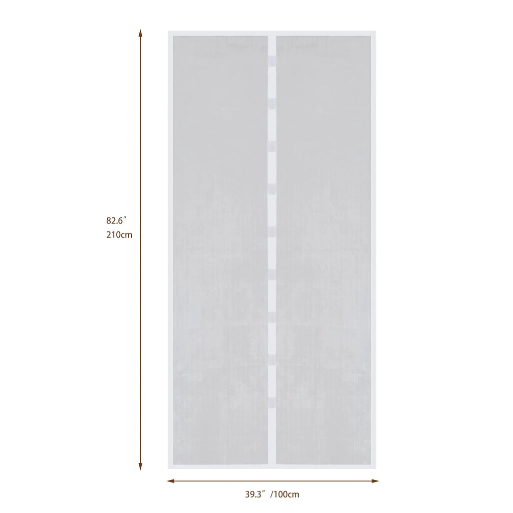4pk White Auto Mesh Screen Net with Magnet D692