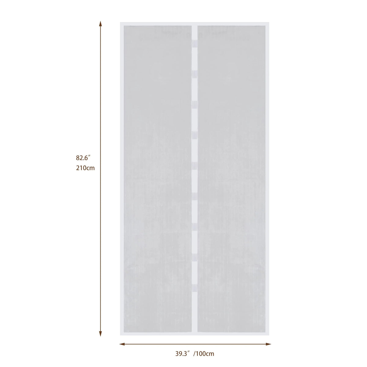 4pk White Auto Mesh Screen Net with Magnet D692