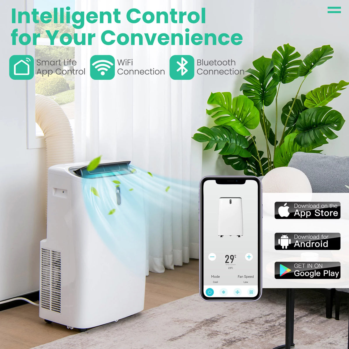 14000 BTU Portable Air Conditioner S79878