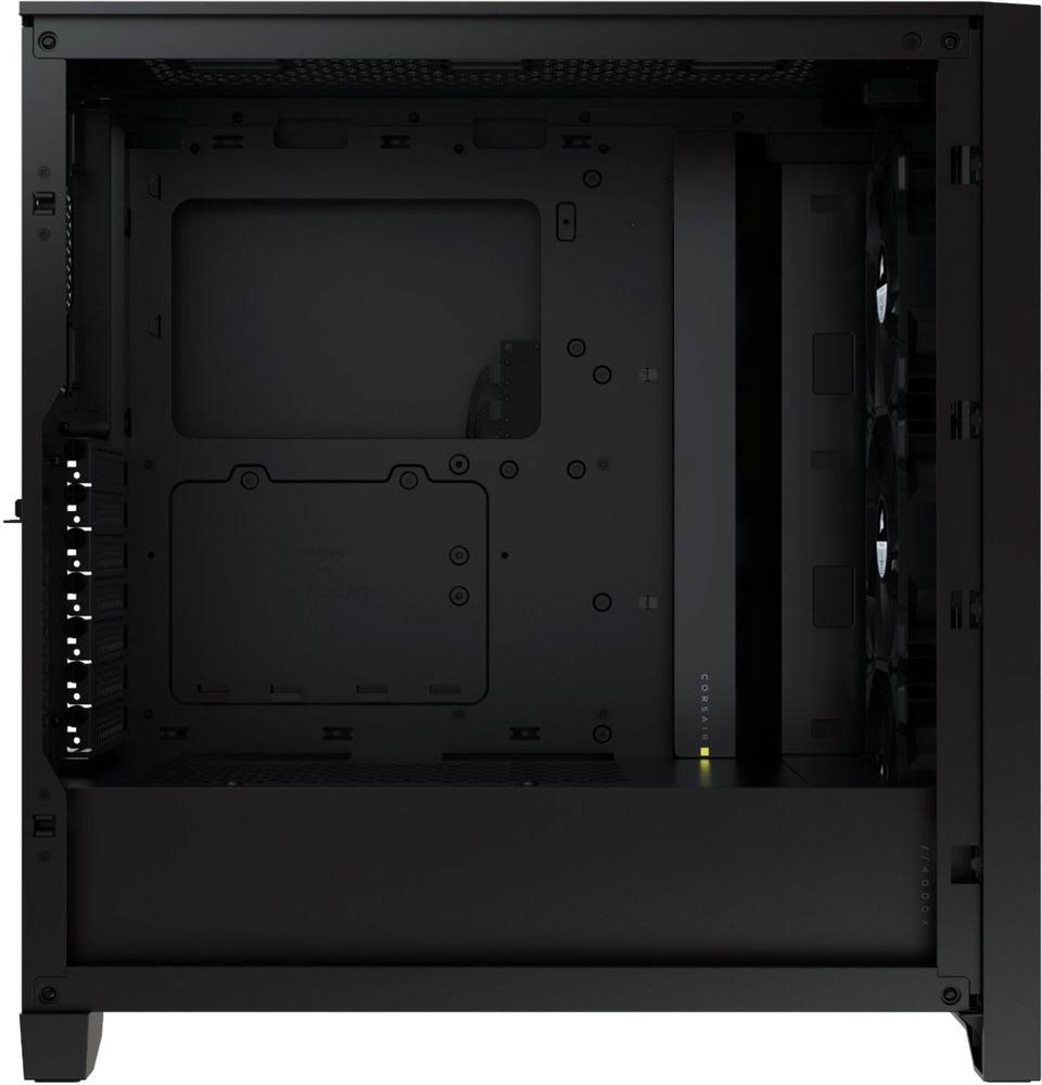 Black Tempered Glass Mid-Tower ATX Case D91233