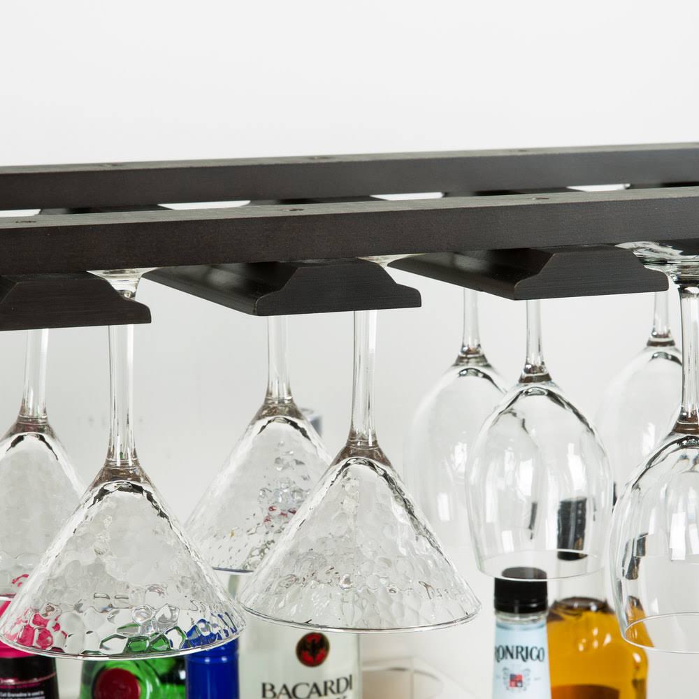 Espresso Glass Rack R900568
