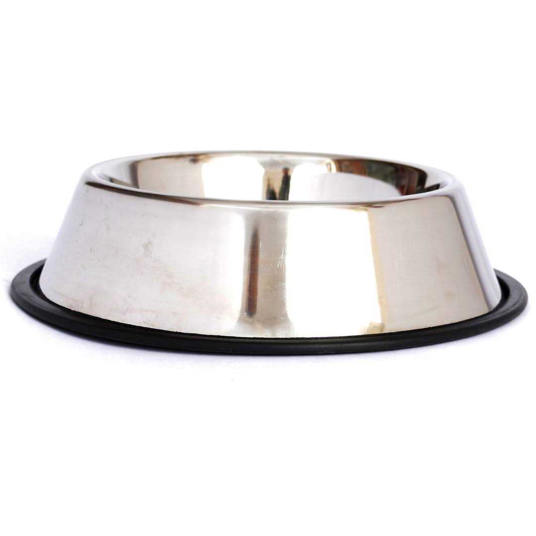 2 Pack Stainless Steel Non-Skid Pet Bowl A97752