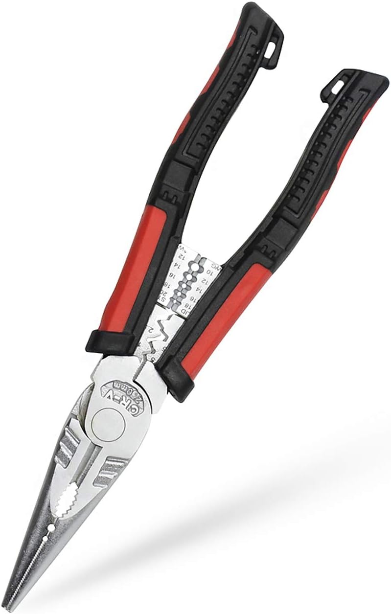 2 Pc Multi Plier Set with Wire Stripper Crimper G827