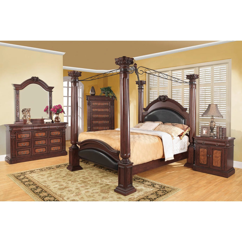 5-Drawer Tall Chest Cappuccino T334