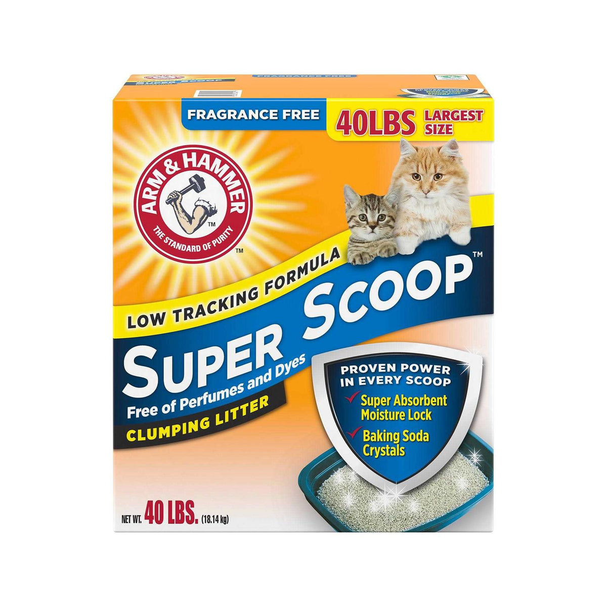 Super Scoop Clumping Cat Litter U321188