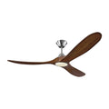Brushed Steel LED Ceiling Fan P601