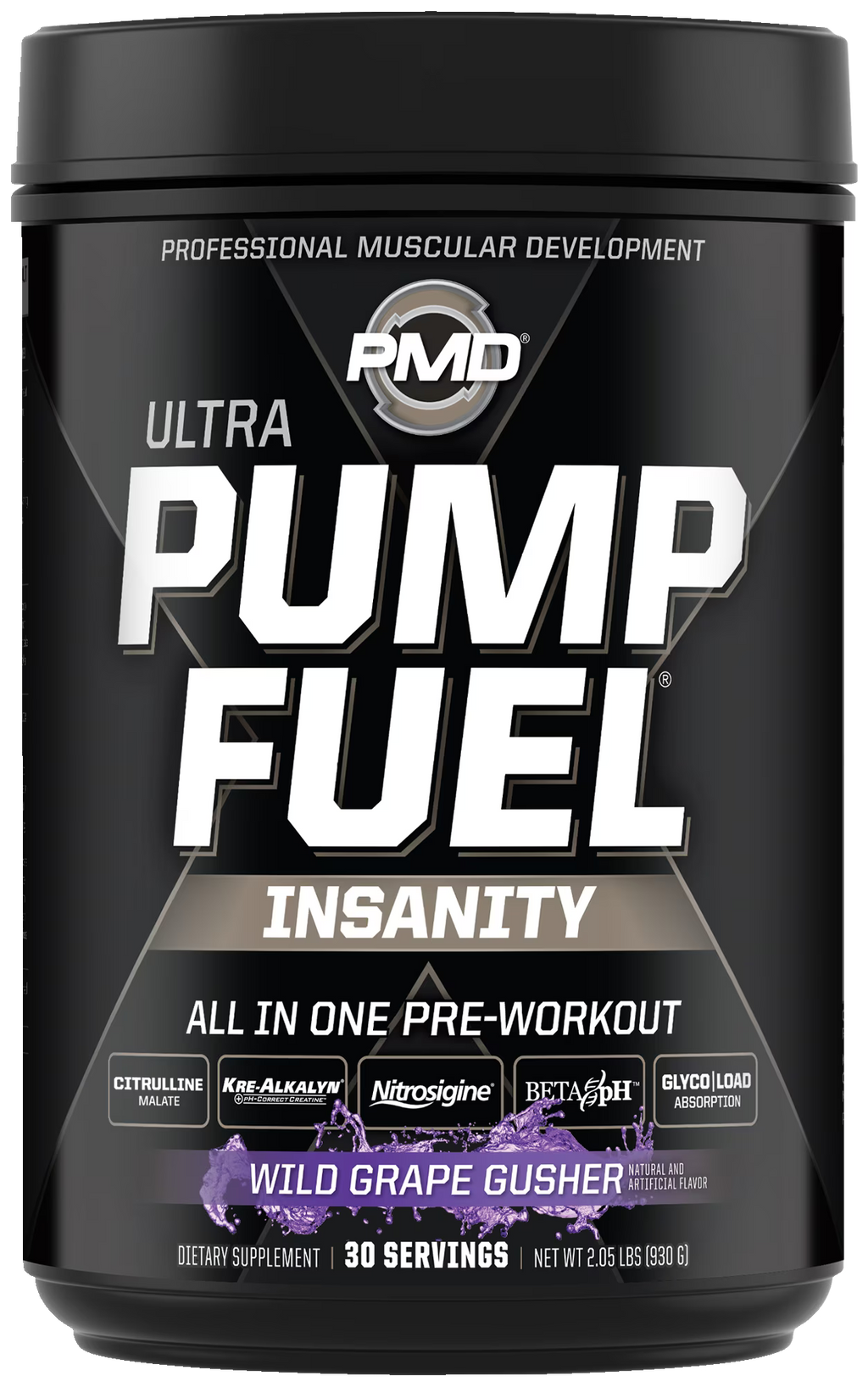 Wild Grape Gusher Pre Workout Drink Mix (30 Servings) P8912