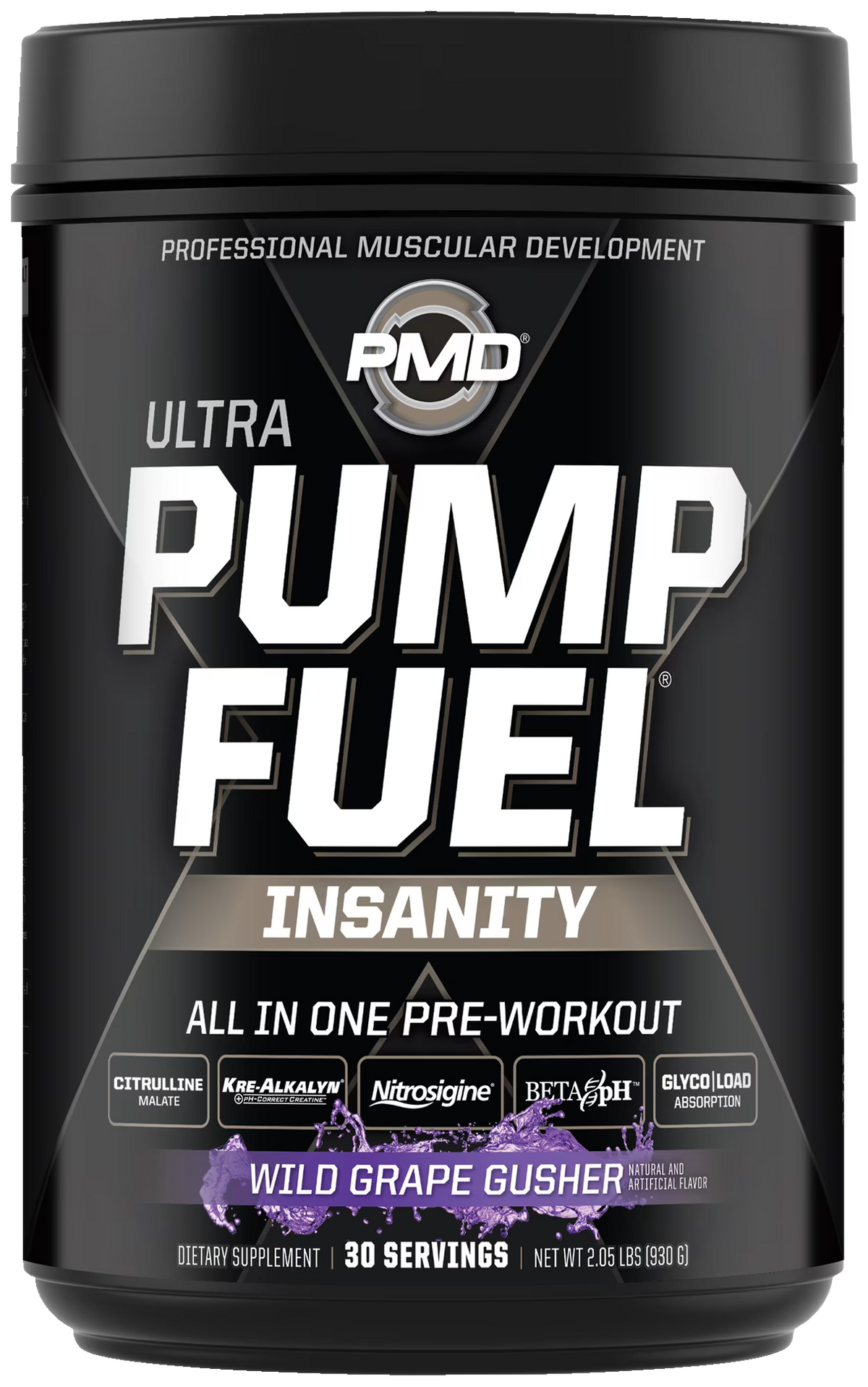 Wild Grape Gusher Pre Workout Drink Mix (30 Servings) P8912