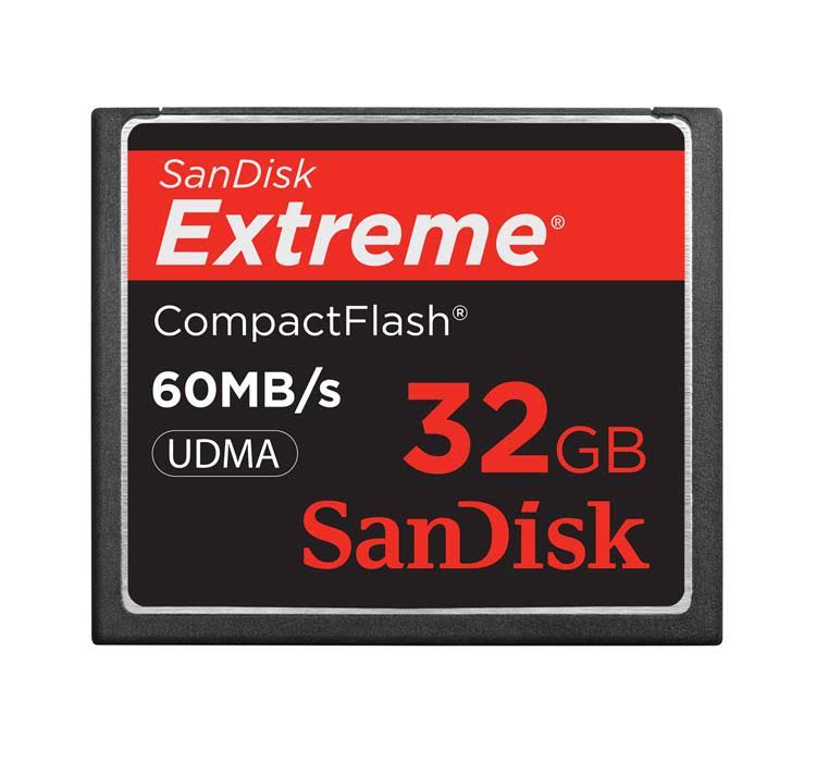 32GB CompactFlash Memory Card O57569