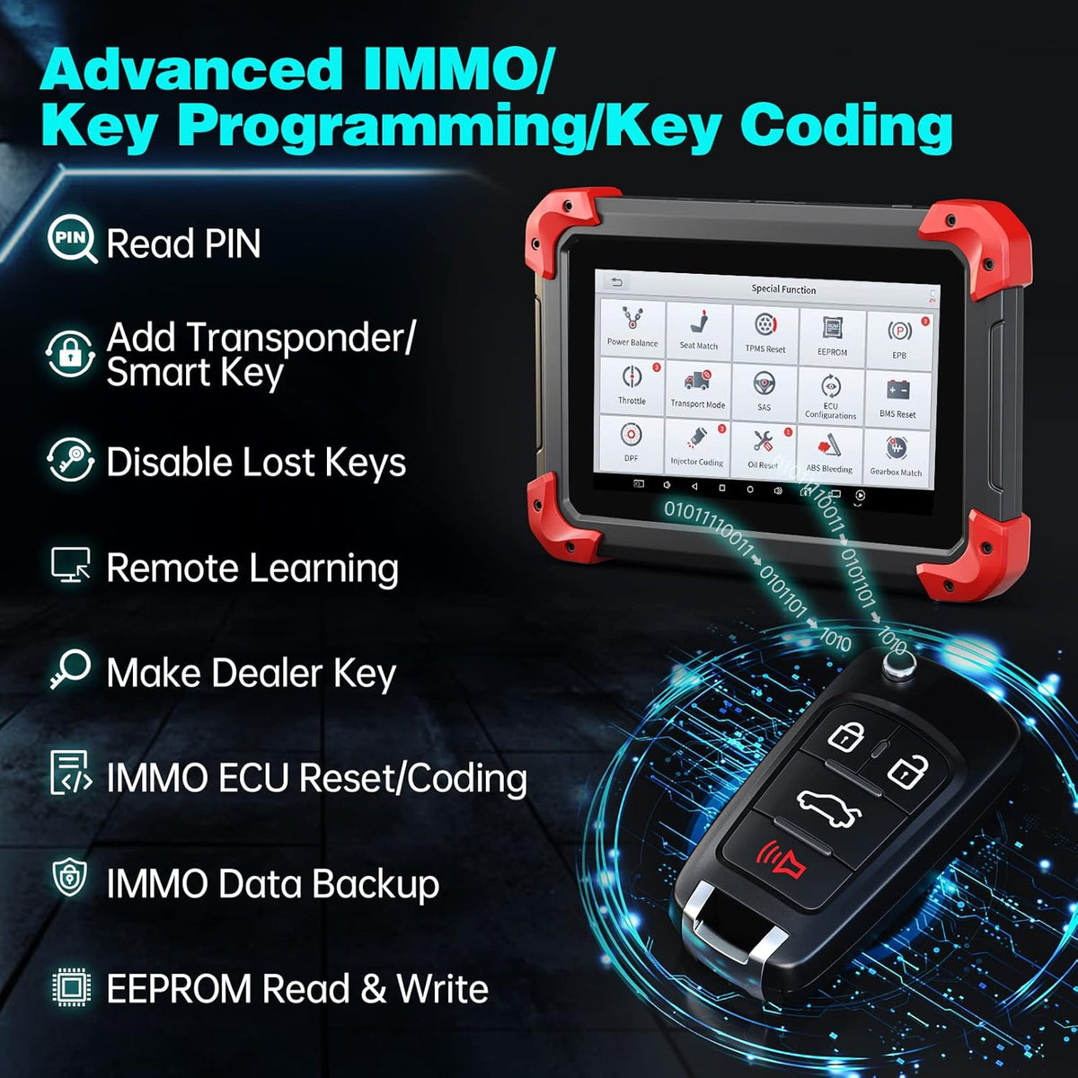 Automotive Key Programming Tool with 23+ Services L585032