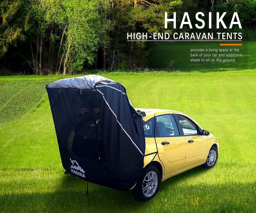Black Waterproof 3000MM Tailgate Shade Awning Tent C983365
