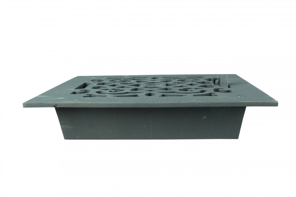 Cast 8x22 Floor Heat Register Vent F657
