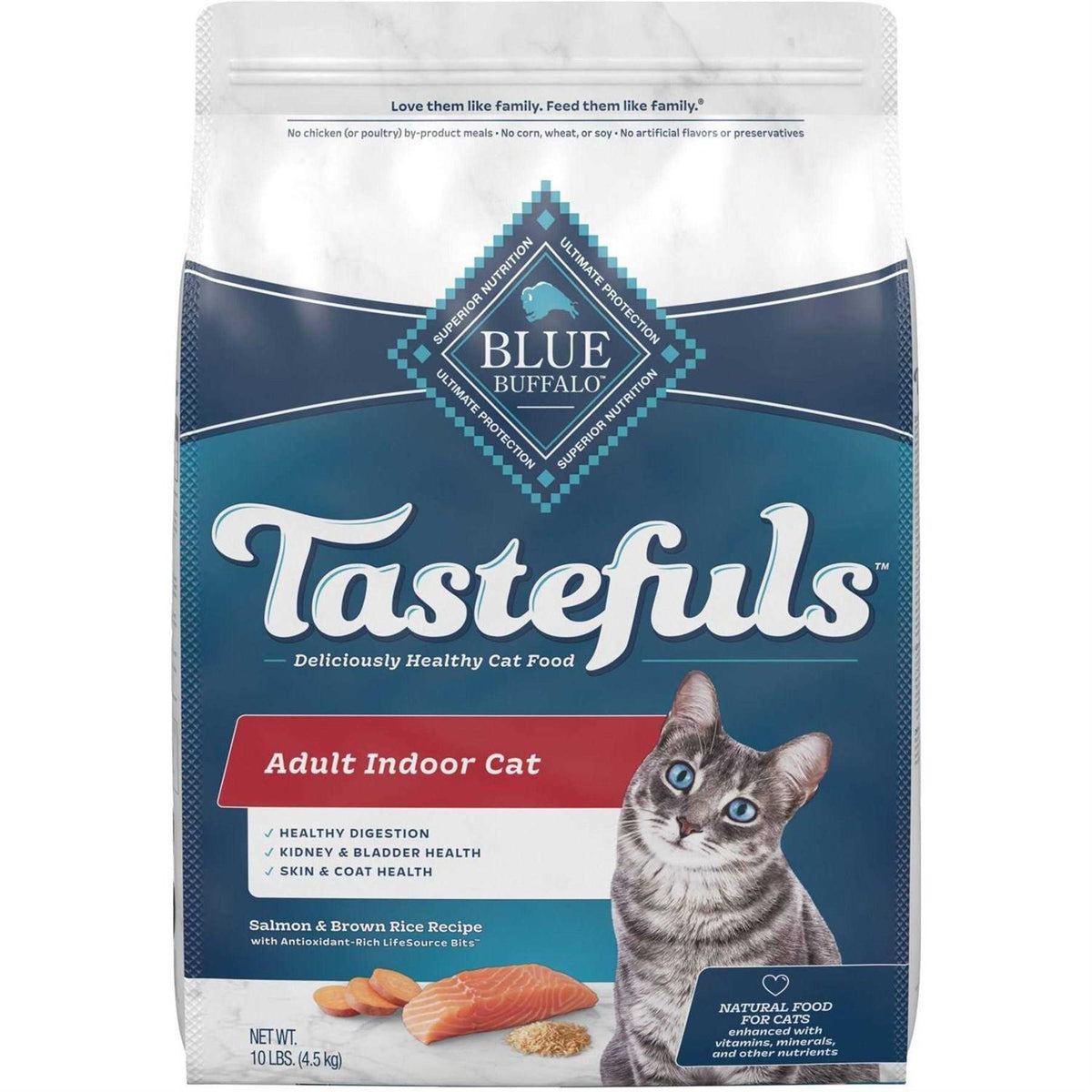 Adult Dry Cat Food Brown Rice P290