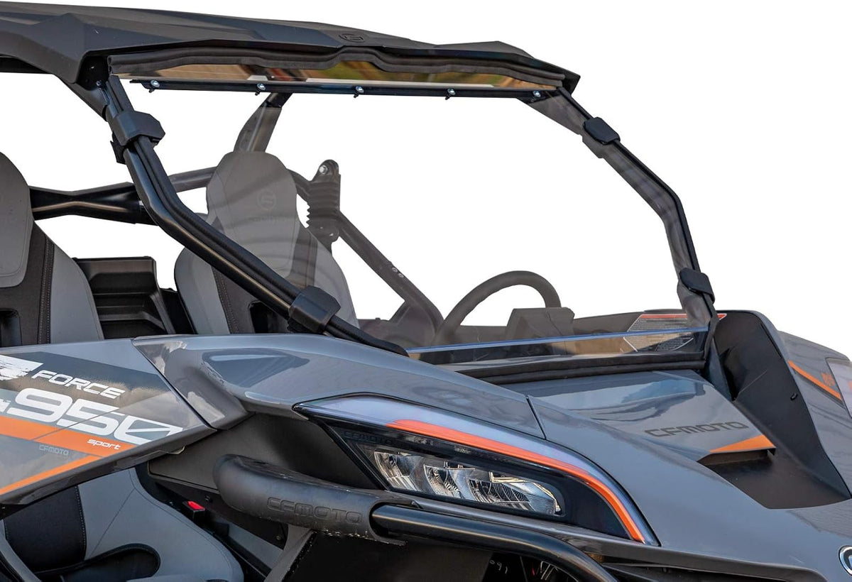 Full Windshield for CFMOTO ZForce 950 Sport, Scratch Resistant 1/4" Thick Polycarbonate M81868