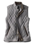 Quilted Vest Gray Size Large R35206